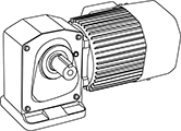 ギアモーター 直交軸タイプ