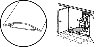 モール（床配線用保護カバー）