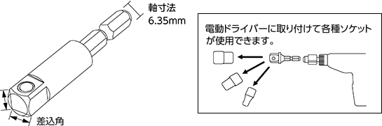 ソケットアダプター