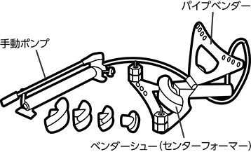 油圧パイプベンダー