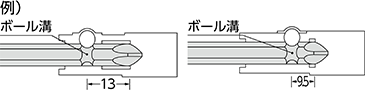 エア・電動ドライバー差込口 例