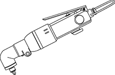 コーナー・アングル型エアインパクトドライバー