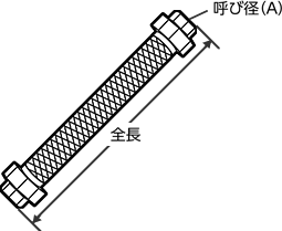 フレキシブルメタルホース