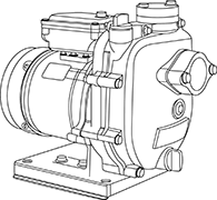 屋外設置用陸上ポンプ（電動）