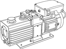 真空ポンプ（油回転式）