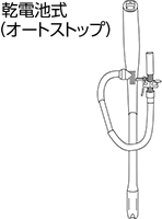 電池式ハンディポンプ 乾電池式（オートストップ）