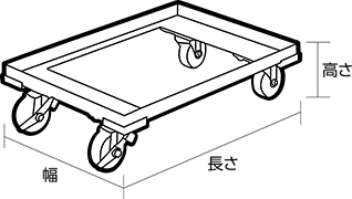 コンテナ台車