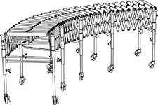 伸縮コンベヤ