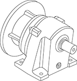 マウント（汎用モーター取付）型減速機