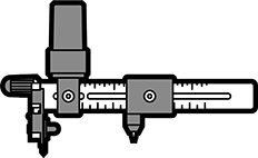 ロータリーコンパスカッター