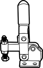 トグルクランプ（下方押さえ型） （ハンドル立型）