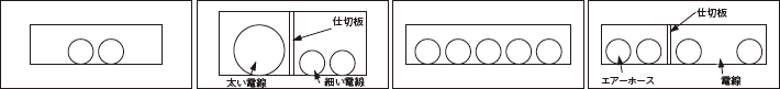 配線事例 下図のような配線をお薦めします。