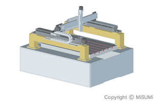 Fig.2） XYZステージ（3軸直交）