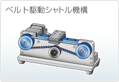 ベルト駆動シャトル機構