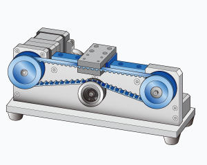 ベルト駆動シャトル機構