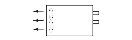 図22．ファンによる放熱