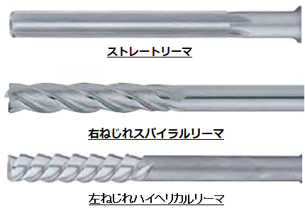 リーマの側刃形状