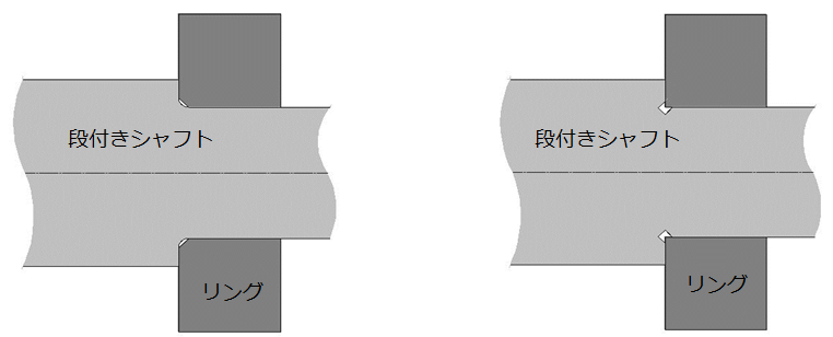 段付きシャフト